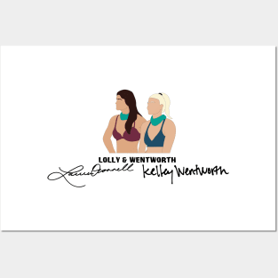 Lolly & Wentworth Graphic 1 Signature Crew neck (black lettering) Posters and Art